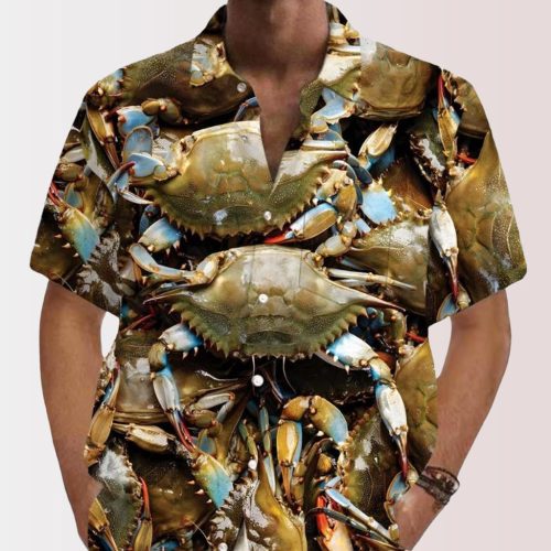 Mud Crabs Hawaiian Shirt